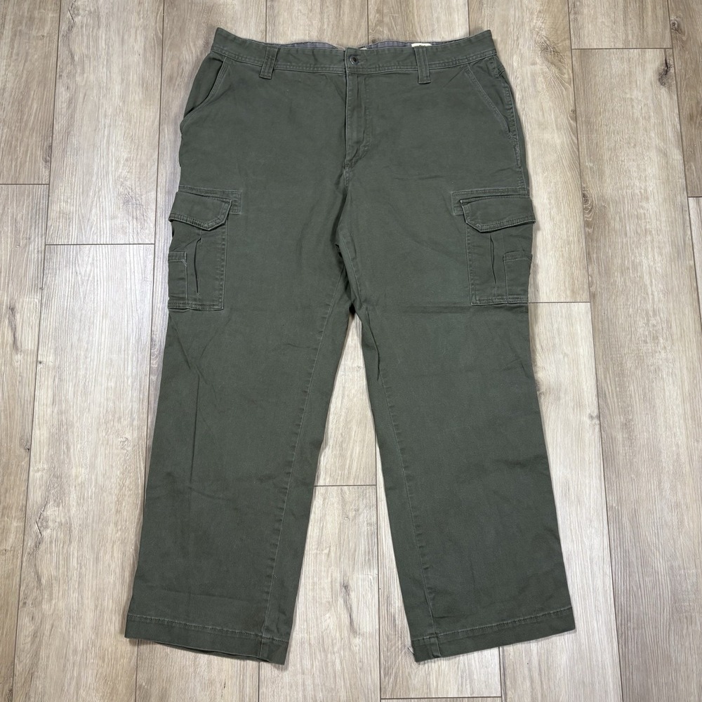 Redhead Cargo Pants Fulton Ripstop Men's 40x30 100% Cotton Outdoor Hiking‎ Green
